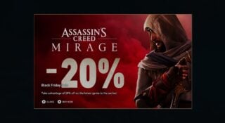 Ubisoft says a ‘technical error’ was behind pop-up adverts in Assassin’s Creed