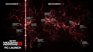 Modern Warfare 3 Multiplayer and Zombies release time