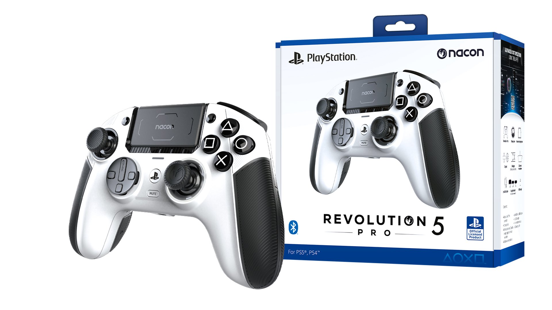 Black PS5 Controller REVOLUTION 5 PRO - Nacon