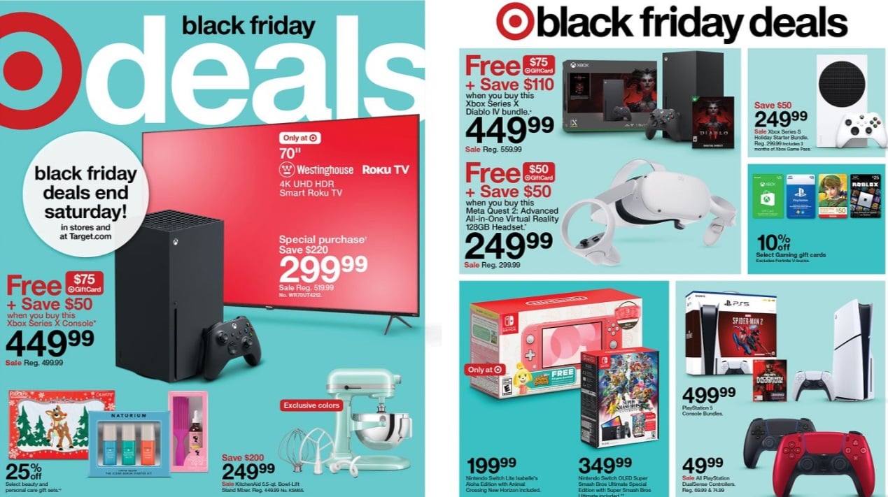 Target reveals its Black Friday deals ahead of week-long promotion