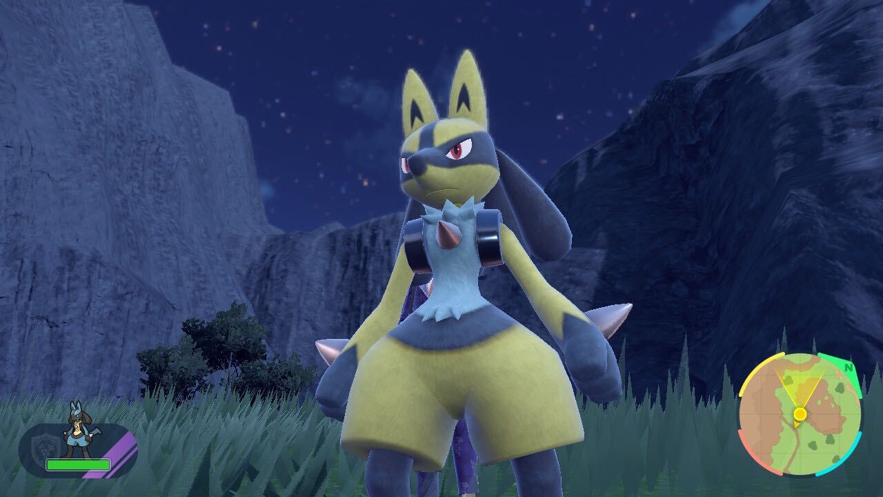 Pokémon Scarlet and Violet Shiny Lucario Mystery Gift Code