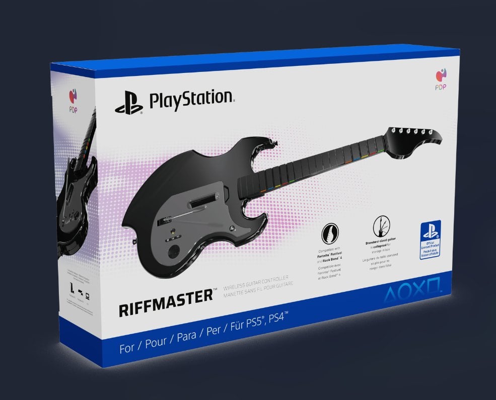 PDP debuts first look at new Rock Band / Fortnite Festival guitar