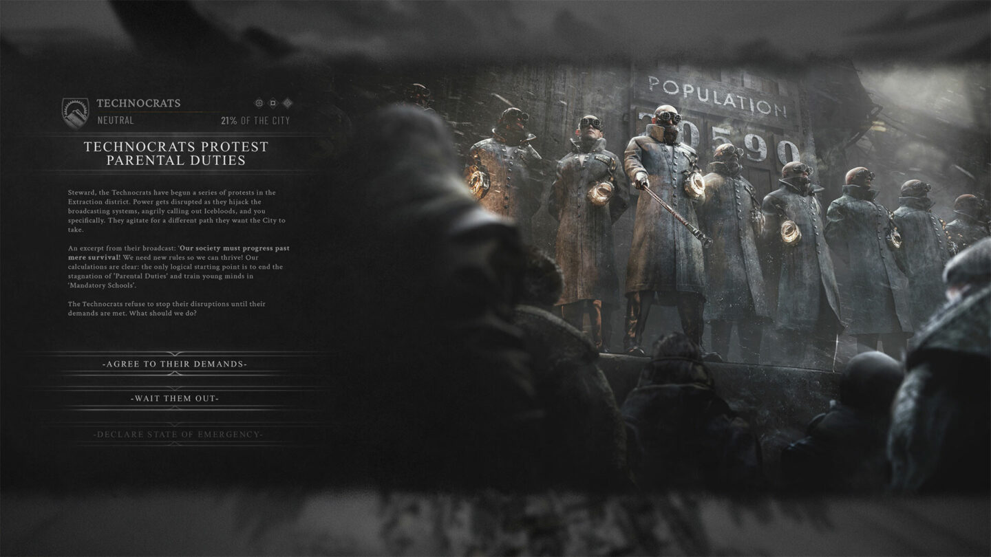 Frostpunk 2 gameplay and Game Pass day one release revealed VGC