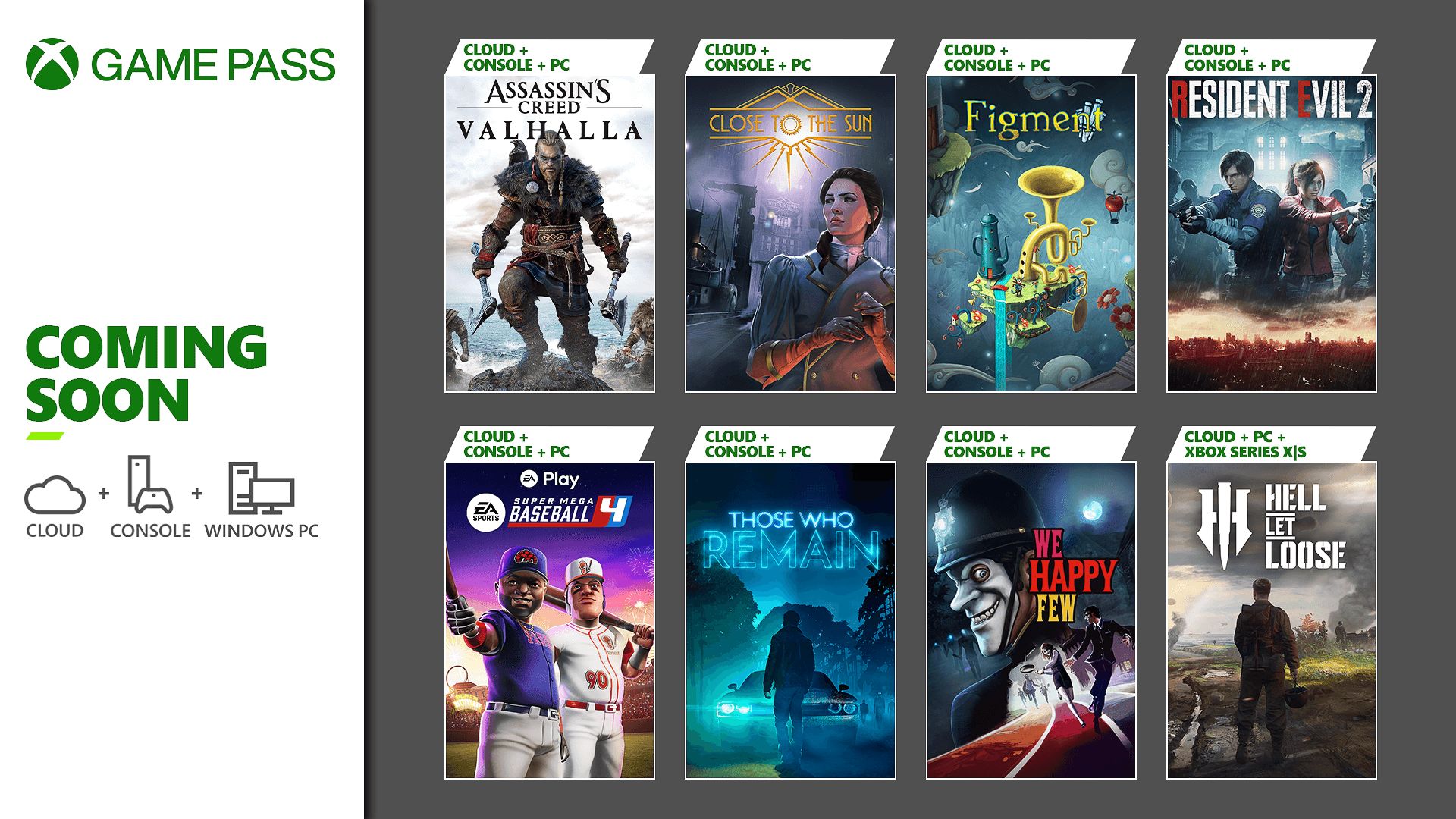 January’s Game Pass titles for console, PC and Cloud have been