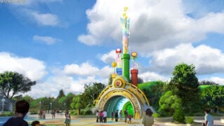 Universal has shown the first images of Super Nintendo World Orlando