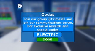 Ein Bild des In-Game-Code-Einlösebildschirms für Cali Shootout.