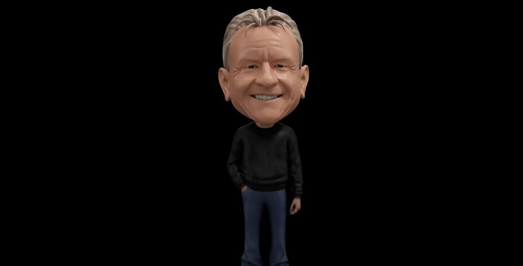 PlayStation has unveiled a Jim Ryan digital bobblehead to rejoice his vocation