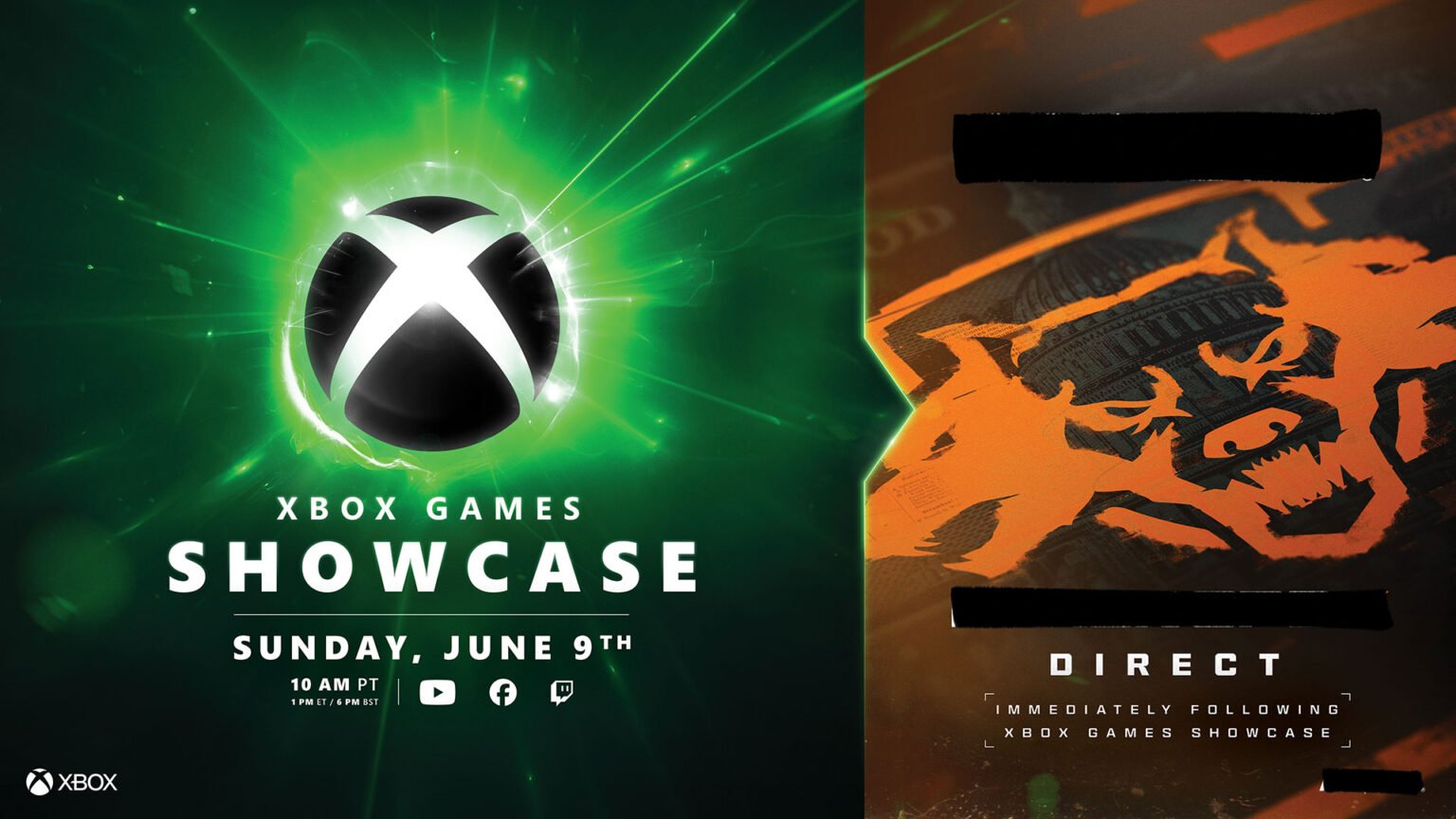 Xbox Games Showcase and “Redacted” Direct announced for June 9