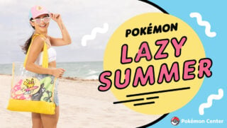 Pokémon Lazy Summer merch collection designed by veteran artist announced