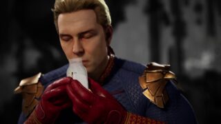 Mortal Kombat 1 DLC character Homelander is shown in a new gameplay trailer