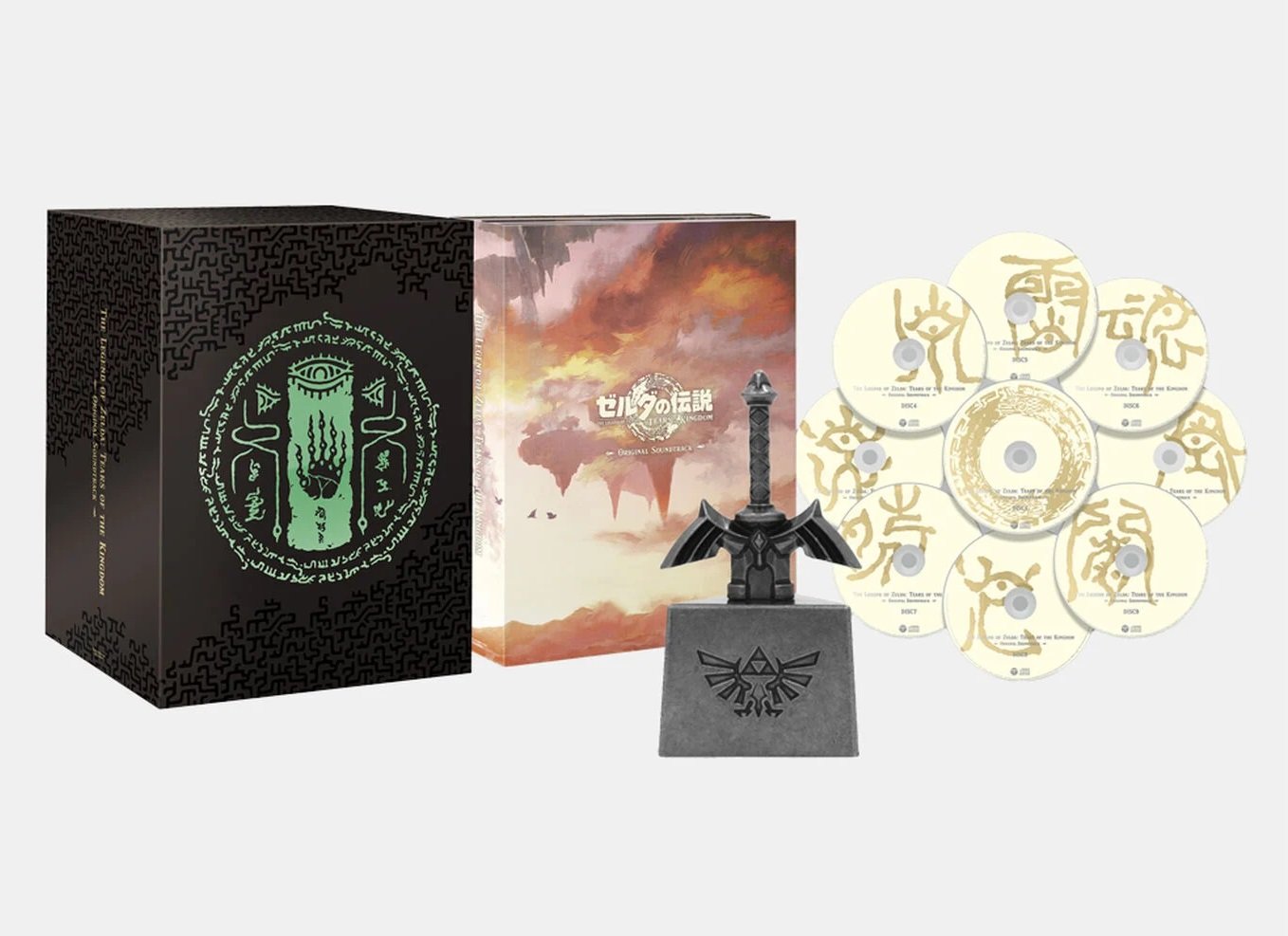 A New Zelda: Tears of the Kingdom bejelentette az árut, beleértve a hivatalos filmzenét is