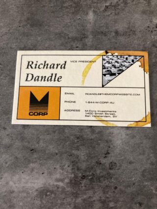 Skate teases shadowy M-Corp with mysterious press package