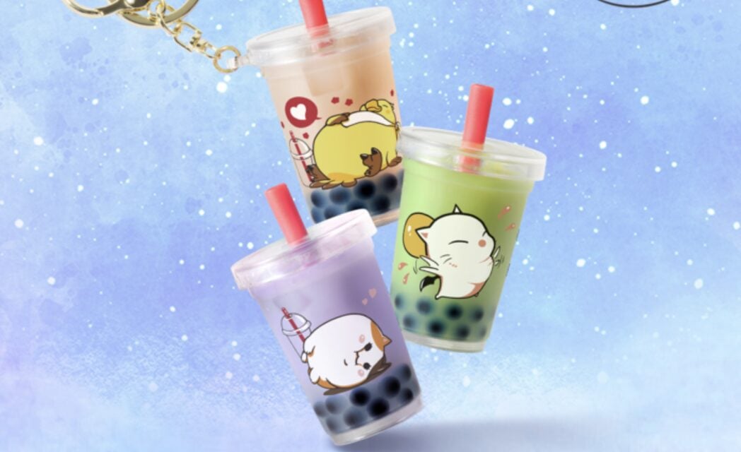 Final Fantasy 14 players can visit Gong Cha bubble tea stores to