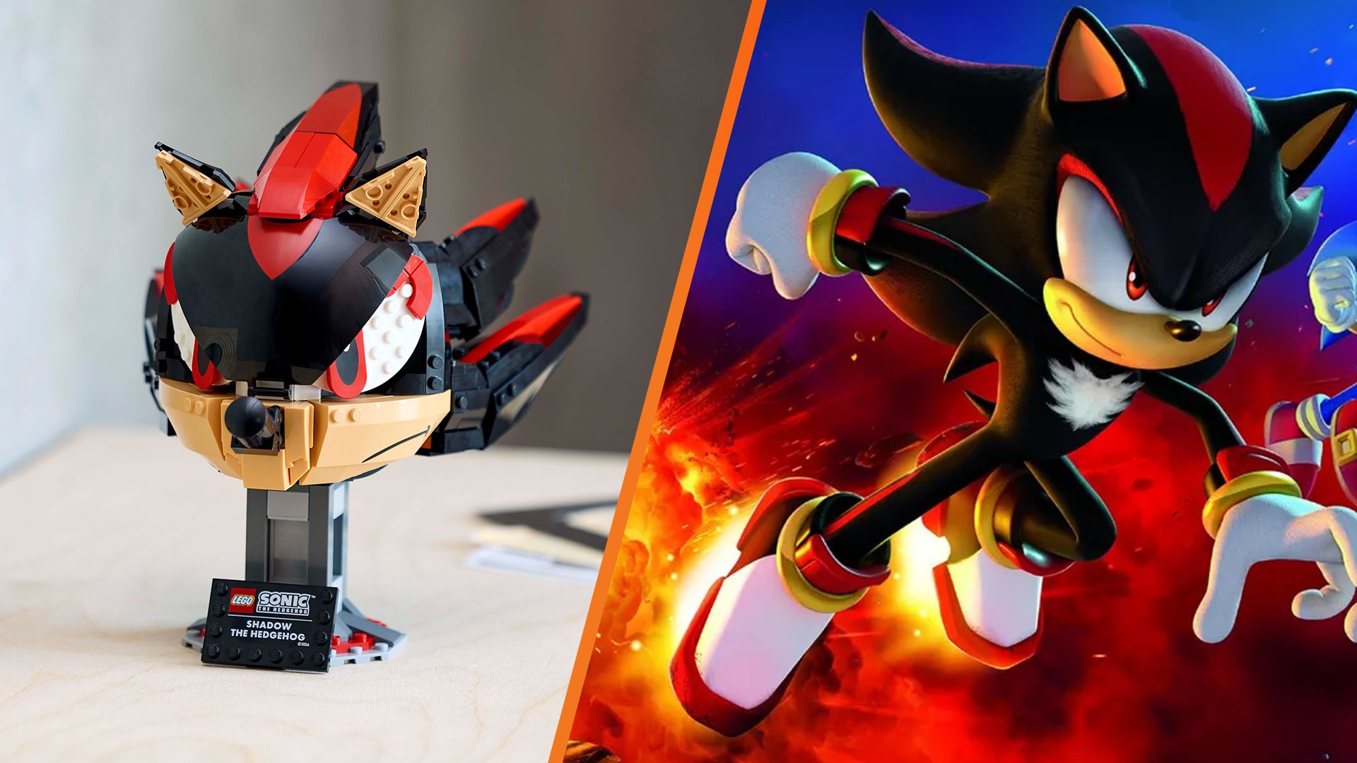 Lego shadow the hedgehog hotsell