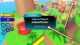 Entering a code in Anime Destiny Simulator on Roblox.