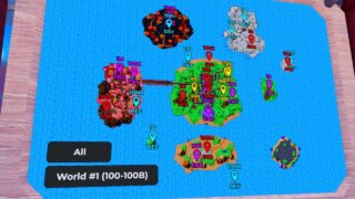 Anime Simulator map - Best training spots for Strength, Defense, Energy ...