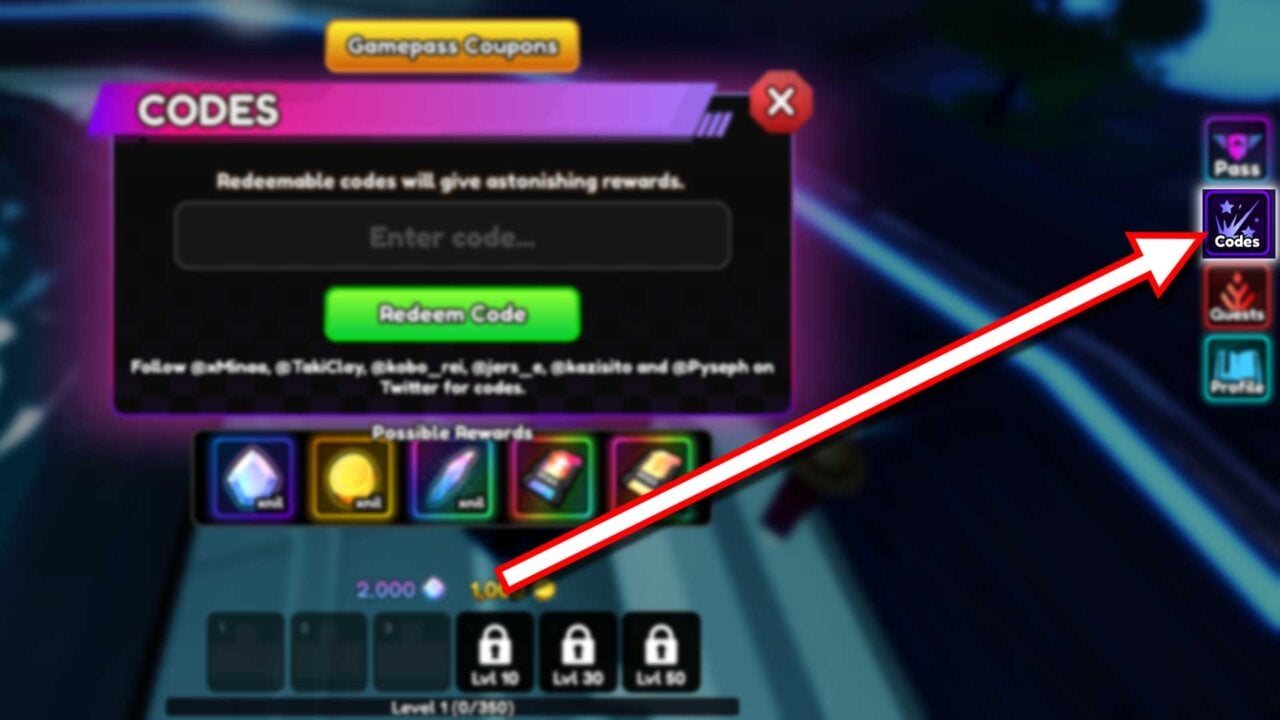 Anime Vanguards codes for update 3.5 (February 2025) VGC
