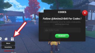 Using codes in Jujutsu Piece in Roblox.