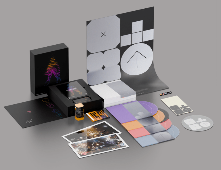 Two box sets celebrating the games of Tetsuya Mizuguchi