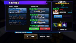 Reach level 10 as quickly as possible in Anime Vanguards.