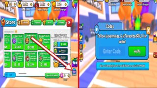 Redeeming Arm Wrestle Simulator codes on Roblox.