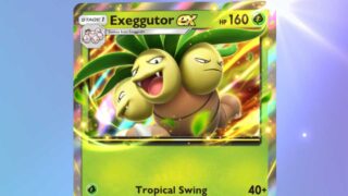 Exeggutor EX in Pokémon TCG Pocket.