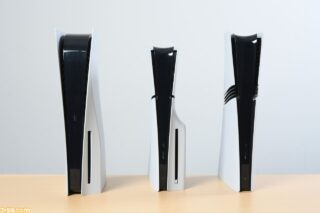 PS5 Pro images compare its size with the original and Slim PS5 models