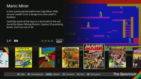 Spectrum Game Menu The Spectrum review: A brilliant way to relive or discover an icon of ...