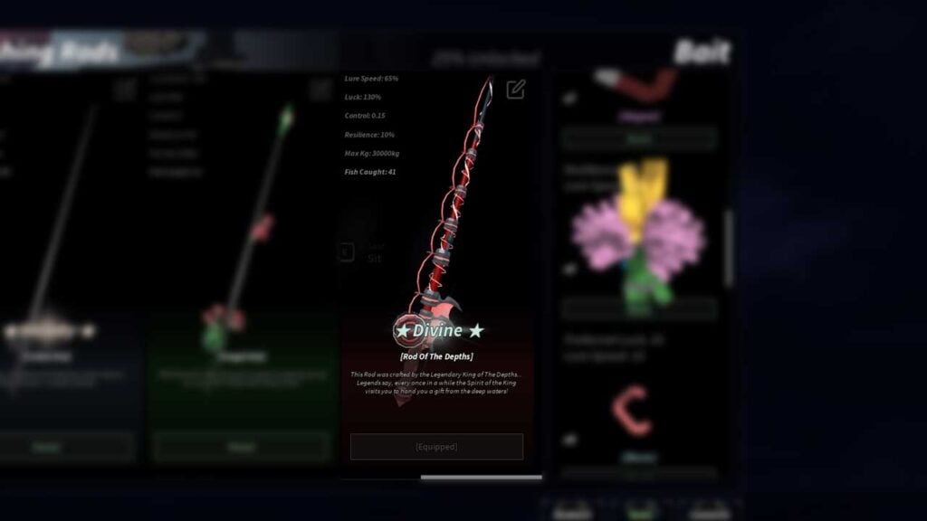 Fisch rod of the depths guide how to get the relics cash and reach