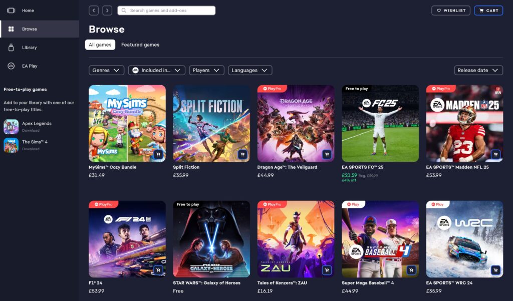 EA is shutting down Origin on PC and Mac, players will need a 64-bit OS ...