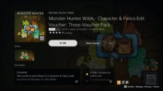 Monster Hunter Wilds will stop charging players to change their character’s appearance