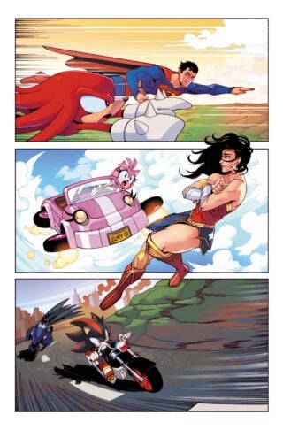 DC x Sonic the Hedgehog: Here’s the first art and plot details from Sega and DC’s crossover comic