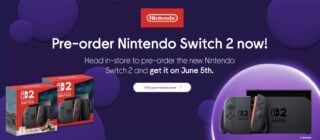Nintendo Switch 2 pre-orders are available in-store only at Currys