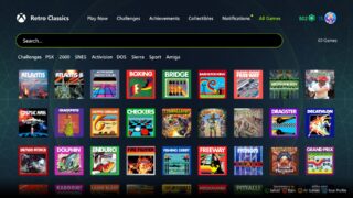 Xbox and Antstream Arcade have launched a new Retro Classics service on Game Pass