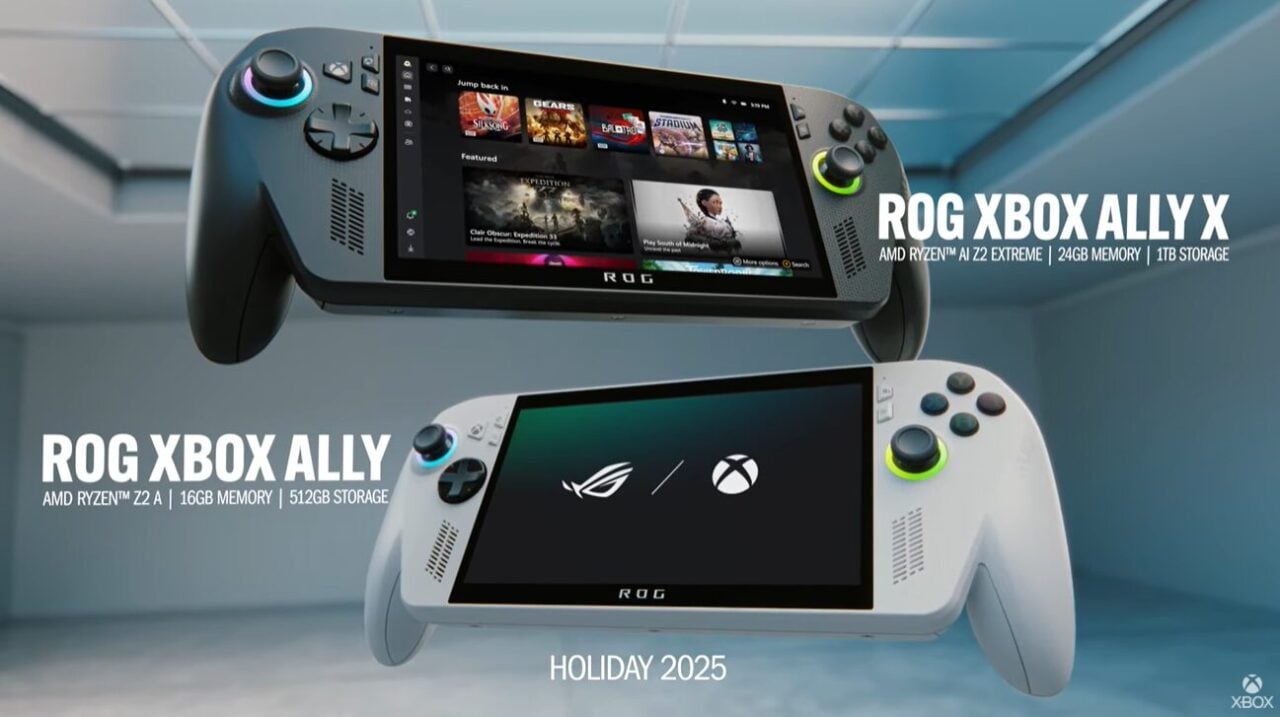 Xbox ROG Ally line coming in October with Handheld Compatibility Program |  VGC, image size:1280x717