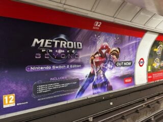 Metroid Prime 4 ad on London Underground claims the game is ‘out now’