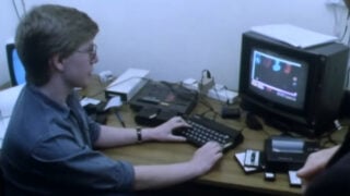 The BBC has re-released a 1984 documentary about the UK computer games industry