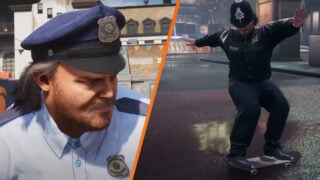 Jack Black’s Officer Dick character returns in Tony Hawk’s Pro Skater 3+4, along with his UK twin