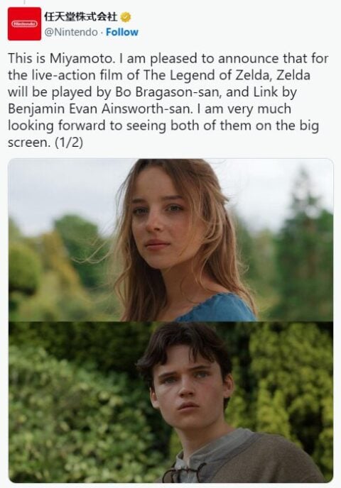 Zelda: O Filme — Elenco Principal Finalmente Revelado 1