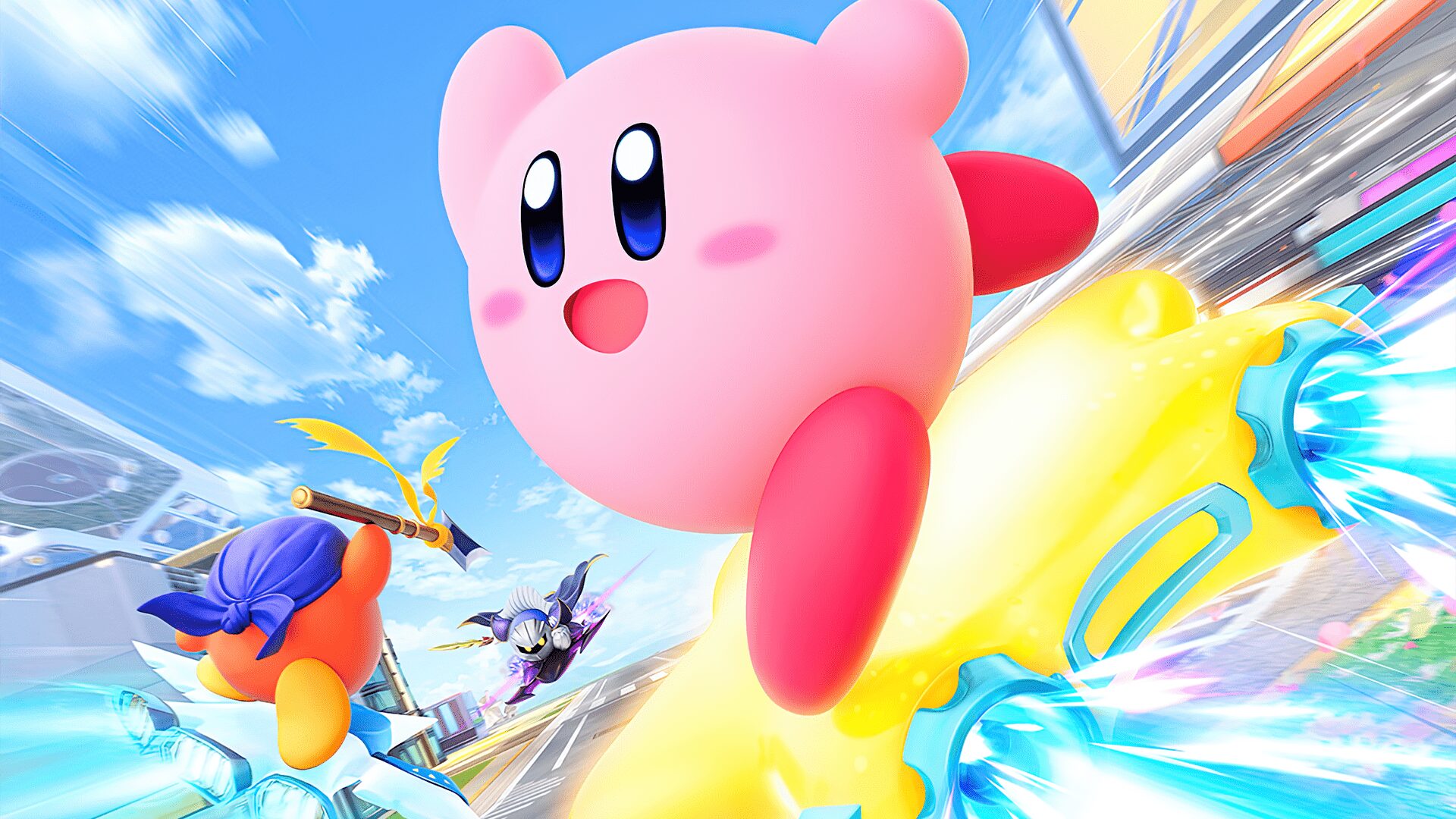 Fingers-On: Kirby Air Riders could also be deceptively deep regardless of its easy controls Fingers-On: Kirby Air Riders could also be deceptively deep regardless of its easy controls