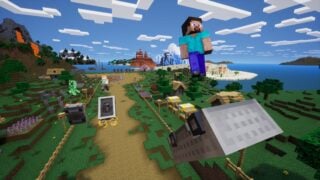 The Minecraft DLC pack is now available for Sonic Racing: CrossWorlds
