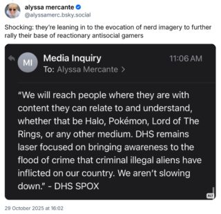 US government says it’ll keep making video game memes, as Halo co-creator says ICE ad makes him ‘sick’