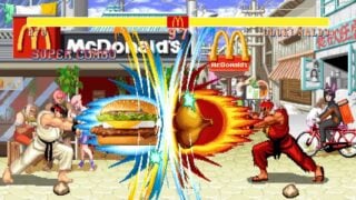 McDonald’s Japan is selling Street Fighter themed burgers