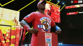 WWE 2K25 gets John Cena themed Farewell Tour DLC today, which also adds Brock Lesnar