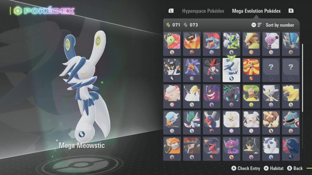 Pokémon Legends Z-A Mega Dimension All New Mega Evolutions | VGC