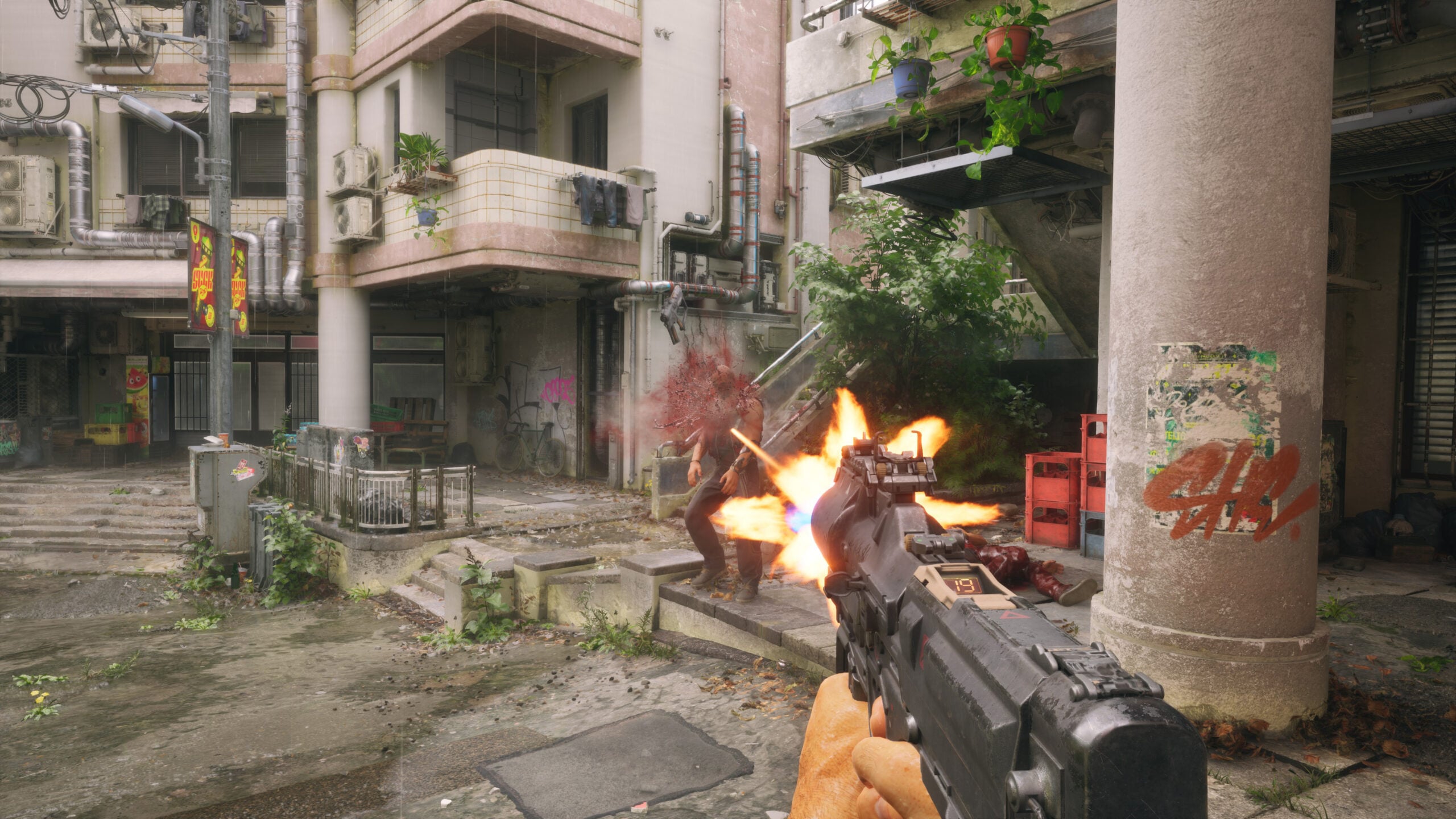 No Law, the next game from the team behind The Ascent, is a UE5 cyberpunk FPS