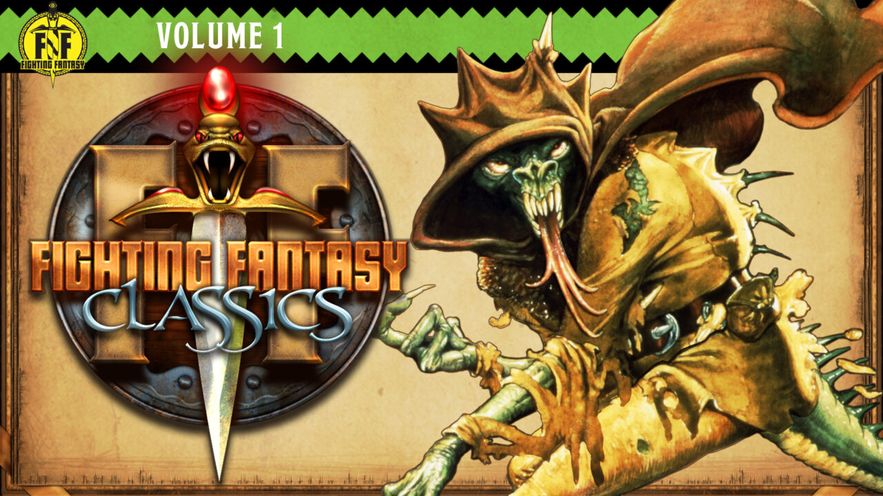 The classic ’80s role-playing adventure gamebook series Fighting ...