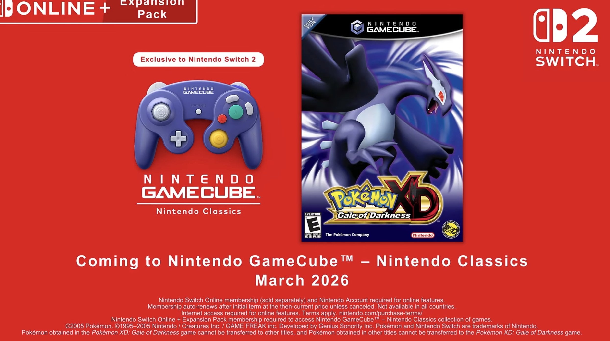 Pokémon XD: Gale of Darkness involves Nintendo Swap 2’s GameCube library subsequent month Pokémon XD: Gale of Darkness involves Nintendo Swap 2’s GameCube library subsequent month