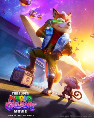 Fox McCloud is officially appearing in The Super Mario Galaxy Movie