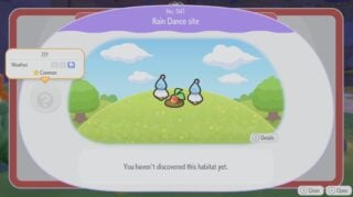 Pokémon Pokopia: Where to find Castform Weather Charms for a Rain Dance site